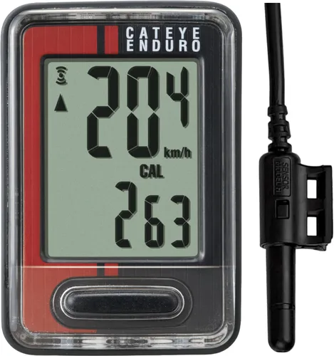 Vista 25 de CATEYE Computadora de bicicleta con cable - Velocímetro y odómetro de nivel básico, perfecto para ciclistas principiantes, arranque y parada