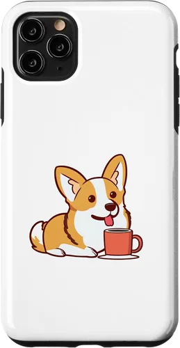 Vista 13 de Corgis & Coffee Case for iPhone 17