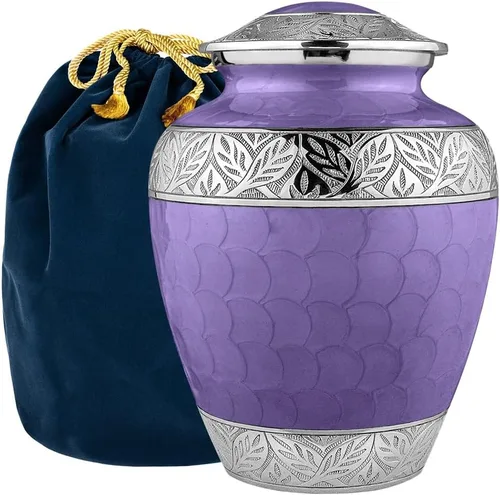 Vista 8 de Trupoint Memorials Urna Extra Grande para Cenizas de Adultos Hombres o Mujeres de Hasta 300 Libras – Urnas de Cremación para Cenizas Humanas, Urnas
