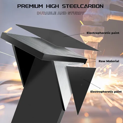 Vista 3 de Contenedor Jack Lug con limitador, nivelador de acero para contenedores de envío Limiter Stops Slips. Carbon Steel, 74k Lbs Tensile. Easy Install