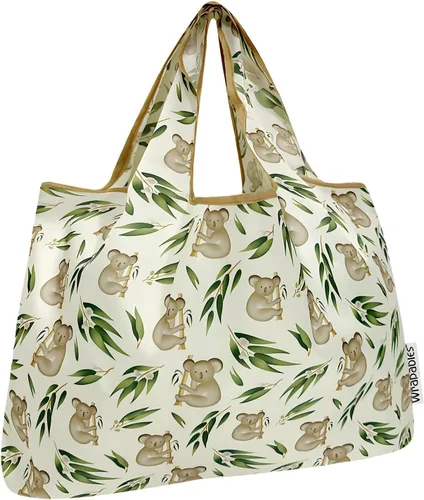 Vista 25 de allydrew Bolsas de comestibles reutilizables de nailon plegables grandes