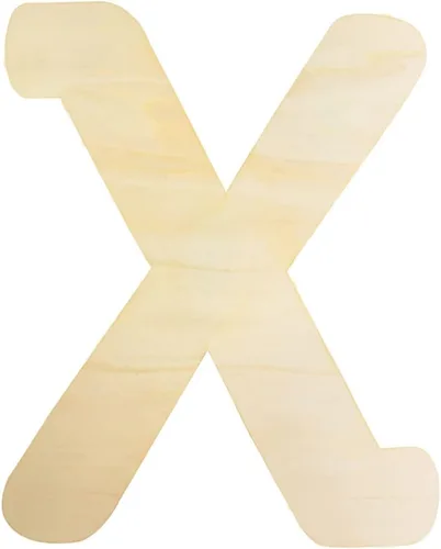 Vista 29 de Letras de madera sin terminar de 12 pulgadas, letra A de madera grande para decoración de pared