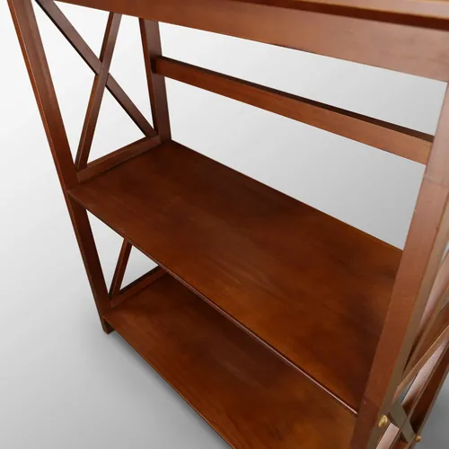Vista 12 de Estantería con estantes para libros Casual Home Nogal