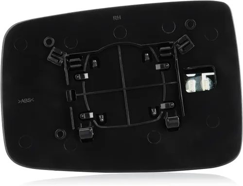 Vista 5 de Espejo lateral derecho de repuesto para Dodge Ram 1500 2500 2009-2010, para Ram 1500 2500 2011-2018, lentes de espejo calefactables de repuesto