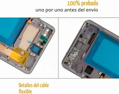 Vista 6 de InCell S10 Plus Pantalla de repuesto (sin función de huellas dactilares) para Samsung Galaxy S10 Plus con marco negro medianoche G975F/DS G975U