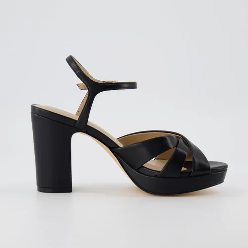 Vista 4 de CUSHIONAIRE Sandalia de vestir con plataforma Mood para mujer + espuma viscoelástica y anchos disponibles