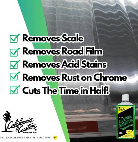 Vista 4 de California Custom desoxidante de aluminio 12 oz
