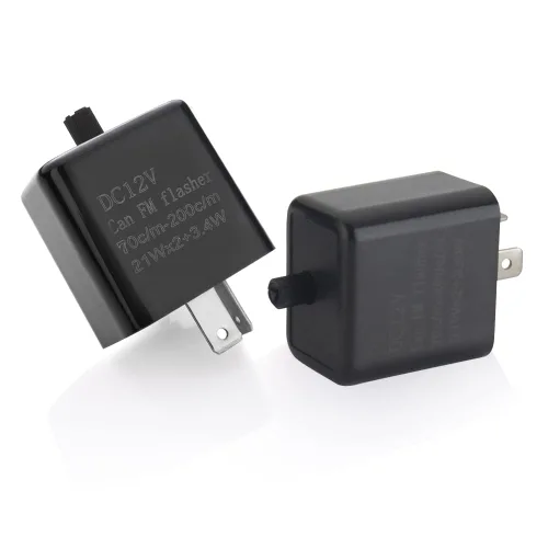 Vista 8 de Relé electrónico intermitente LED de velocidad ajustable de 12 V de 2 pines para señal de giro de motocicleta, reemplazo directo, relé universal
