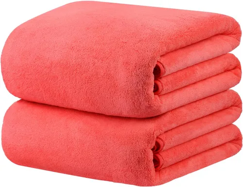Vista 34 de JML - Toallas de baño de microfibra de gran tamaño (30 x 60 pulgadas), suaves, súper absorbentes y de secado rápido, multiusos para deportes