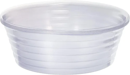 Vista 9 de MECCANIXITY - Platillo para maceta de 8 pulgadas, bandeja de goteo redonda de plástico transparente para flores, para interior y exterior, paquete