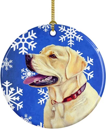 Vista 51 de Caroline's Treasures Cavalier Spaniel - Adorno de cerámica para colgar en el árbol de Navidad, para el hogar, Navidad, fiestas, regalo, 3 pulgadas