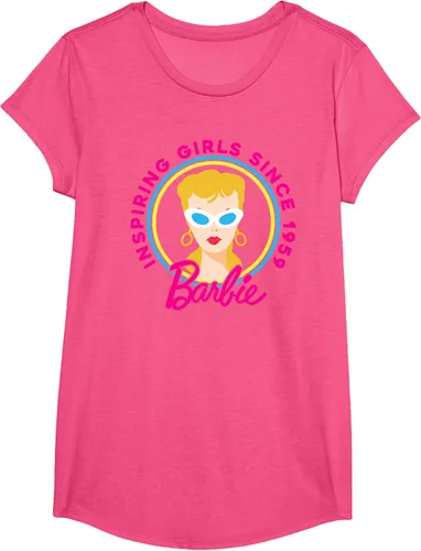 Vista 16 de Barbie - Camiseta inspiradora del 60 aniversario para niñas desde los 59 Negro