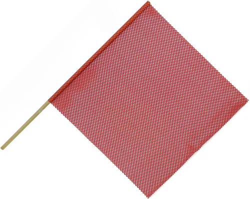 Vista 7 de Productos de advertencia de gran tamaño, bandera de advertencia de clavija, paquete de 12