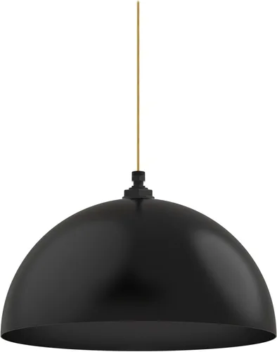Vista 145 de Steel Lighting Co. Melrose - Lámpara colgante Montada en el techo Cúpula redonda de 18 pulgadas Estilo moderno contemporáneo de granja
