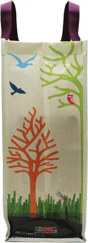 Vista 4 de Bolso de compras reutilizable tejido laminado XL, bolsa de plástico reciclada
