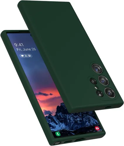 Vista 18 de Diseñado para Galaxy S24+Plus Carcasa, de silicona líquida, de gel, a prueba de golpes, con suave forro de microfibra, compatible con Galaxy S24