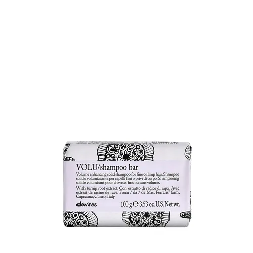 Vista 18 de Davines Shampoo Bar, Practical Compact Solid Texture Turns into Rich Creamy Foam, Travel