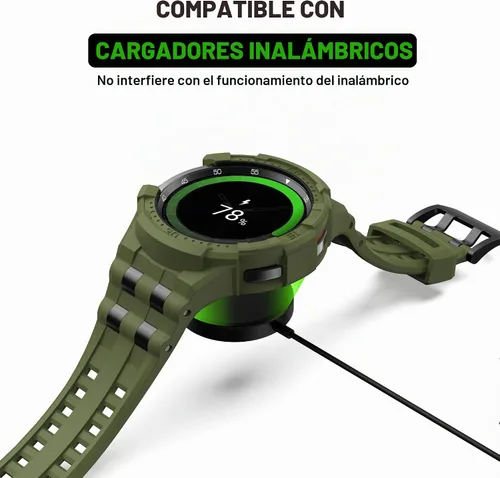 Vista 3 de Estuche T-ENGINE Compatible con Galaxy Watch 4 Classic de 42 mm (2021), No para Galaxy Watch de 42 mm en versión de 2018