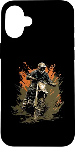 Vista 23 de Dirt Bike Camouflage Motocross Bikes for Boys Case for iPhone 16