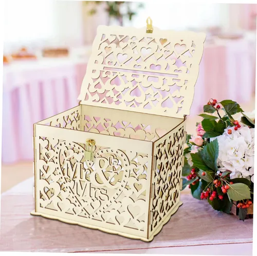 Vista 7 de Abaodam 2pcs Box Wedding Alcancias De Dinero para Adultos Money Saving Bank Decorative Gift Container Adult Piggy Bank Cajas De Regalo Piggy Banks