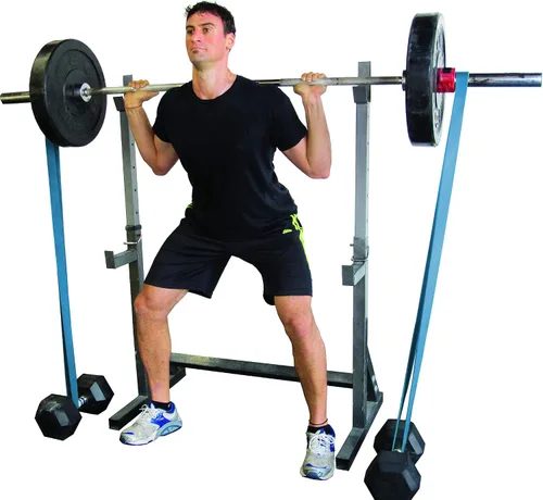 Vista 3 de Functional Fitness Banda de resistencia, elige entre 7 bandas de tensión, 5–200 libras de resistencia para movilidad, estiramientos, pilates