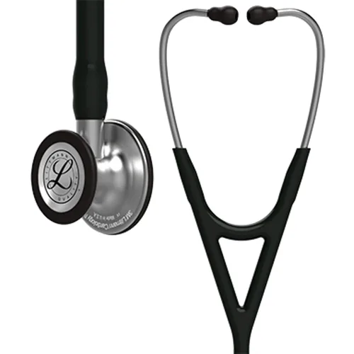 Vista 10 de Estetoscopio de diagnóstico 3M Littmann Cardiology IV, 6187C, más de 2 veces más fuerte, pesa menos, tubo de 27" con acabado satinado azul