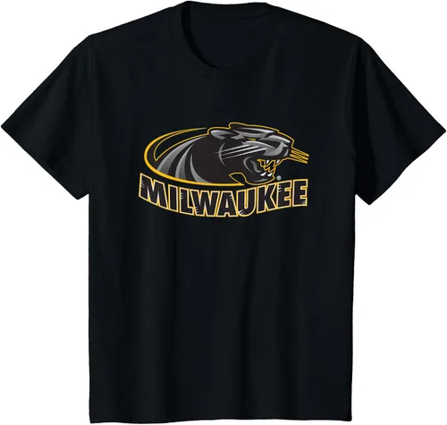 Vista 13 de Wisconsin Milwaukee Panthers Icon Camiseta, Negro