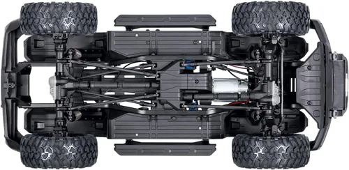 Vista 7 de Traxxas TRX-4 Ford Bronco Escala 1/10 4X4 Crawler (negro)