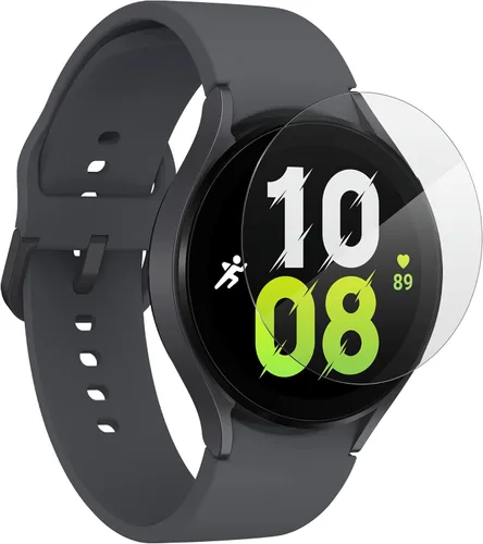Vista 4 de ZAGG InvisibleShield Ultra Clear Plus - Hecho para Samsung Galaxy Watch4 (1.732 in) - Ultra claro y prácticamente indestructible