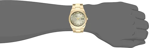 Vista 2 de Bulova 97B137de los hombres Classic Analógico Amarillo Reloj de cuarzo japonés de la visualización