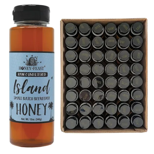 Vista 56 de Honey Feast Flower Powered Allergy Blend 10 veces miel, 12 onzas