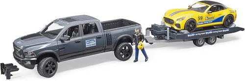 Vista 8 de Bruder Ram 2500 de potencia Camioneta tipo Pick Up - Vehículo a escala