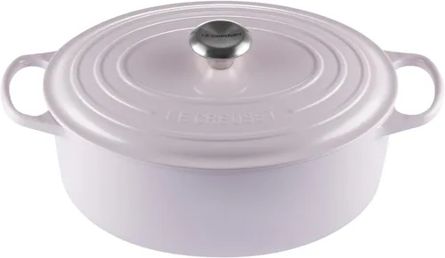 Vista 36 de Le Creuset - Olla holandés redonda con tapa de cocina, hecha de hierro fundido esmaltado, 6.75 cuartos de galón, color alcachofa, colección signature