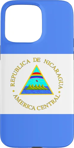Vista 31 de Funda para iPhone 17 inspirada en el escudo de armas de Nicaragua