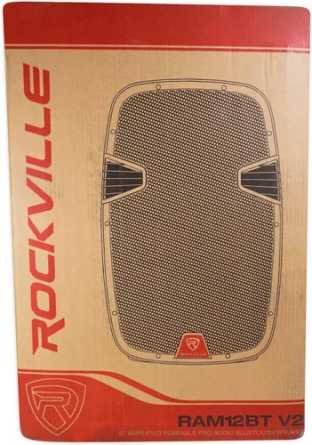 Vista 9 de RockvilIe RAM12BT Altavoz PA para DJ de 12 pulgadas, recargable, 600 W, 2 micrófonos, Bluetooth