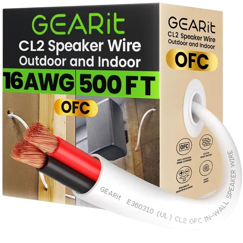 Vista 10 de CL2 OFC cable para bocinas - serie GearIT