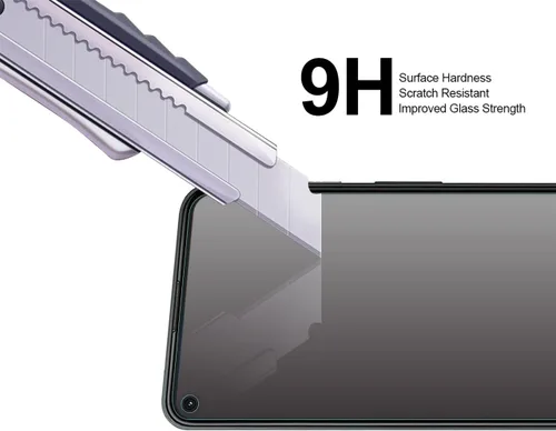 Vista 4 de Supershieldz Protector de pantalla de vidrio templado diseñado para Google Pixel 5a 5G, antiarañazos, sin burbujas