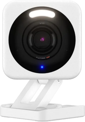 Vista 8 de WYZE Cam v4 (último modelo), cámara de seguridad AI de 2.5 K, cámaras para interiores y exteriores para seguridad del hogar, monitor de bebé