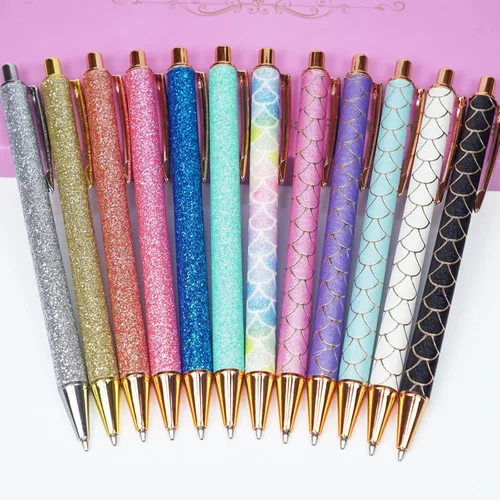 Vista 8 de U-RIGHT 12 bolígrafos elegantes para diario, bonitos bolígrafos para mujeres, bolígrafos retráctiles y divertidos para enfermeras, camareras