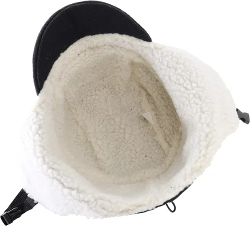 Vista 3 de Connectyle Sombreros de invierno cálidos de forro polar para hombre con visera resistente al viento con orejeras