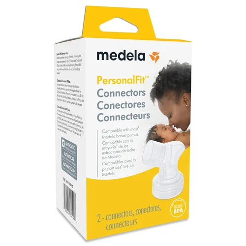 Vista 3 de Medela Conectores PersonalFit de repuesto o repuesto compatibles con extractor de leche avanzado de bomba