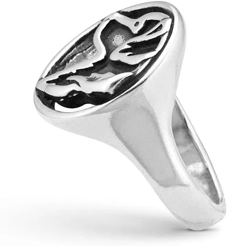 Vista 2 de Dazzling Paws Jewelry - Anillo de plata de ley y oro