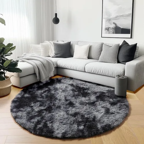 Vista 68 de ONASAR - Alfombra de pasillo negra de 2 x 6 pies, esponjosa, lavable, ultrasuave, afelpada, peluda, tapete para bebés, dormitorio de niños, armario