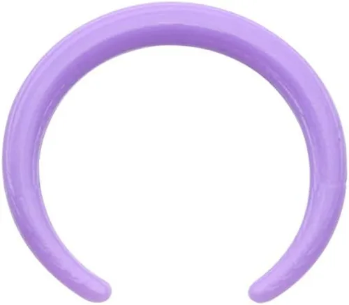 Vista 4 de Pierced Owl - Retenedor de anillo de tabique flexible Bioflex de tacto suave 14-16GA