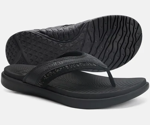 Vista 5 de KuaiLu - Sandalias deportivas para hombre con soporte de arco ortopédico estilo tanga con soporte para fascitis plantar para exteriores, de verano