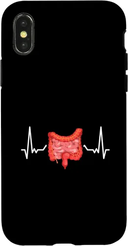 Vista 4 de iPhone 14 Colon Heartbeat Gastroenterology Gastro Gastroenterologist Case