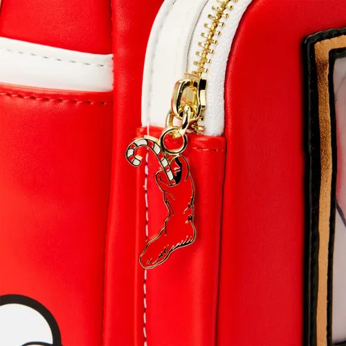 Vista 6 de Loungefly Dr Seuss Grinch - Mini mochila de corazón lenticular Rojo
