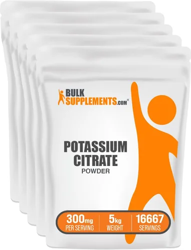 Vista 8 de BulkSupplements Citrato de potasio en polvo, 1