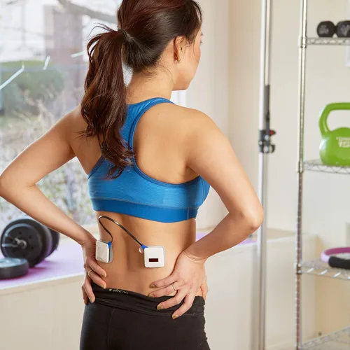 Vista 5 de AccuRelief - Unidad Tens Inalámbrica y Estimulador Muscular EMS - Incluye Masajador de Pulsos - Dispositivo de Alivio del Dolor con Control Remoto