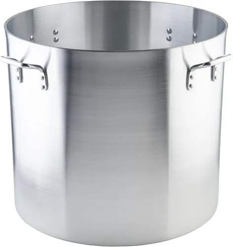 Vista 8 de Winco Olla de aluminio de 0.236 in, 12 cuartos de galón